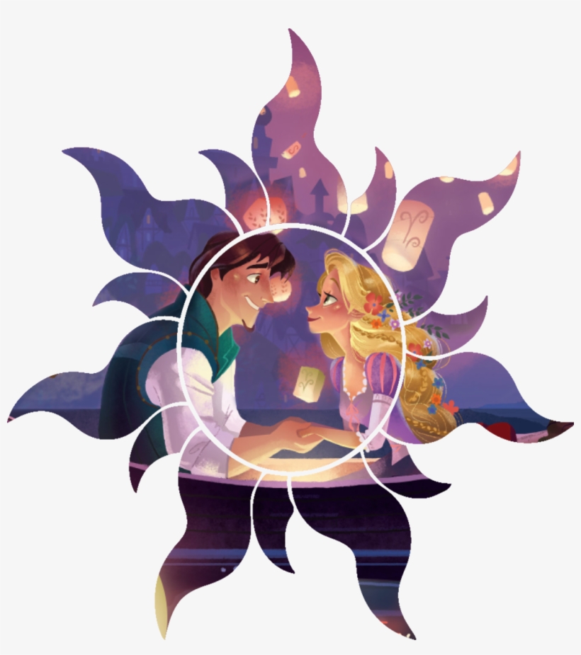 And At Last I See The Light - Rapunzel And Flynn, transparent png #9278722