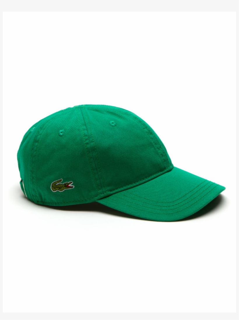Lacoste Hat - Gabardine Cap - Yucca Green - Baseball Cap, transparent png #9278872