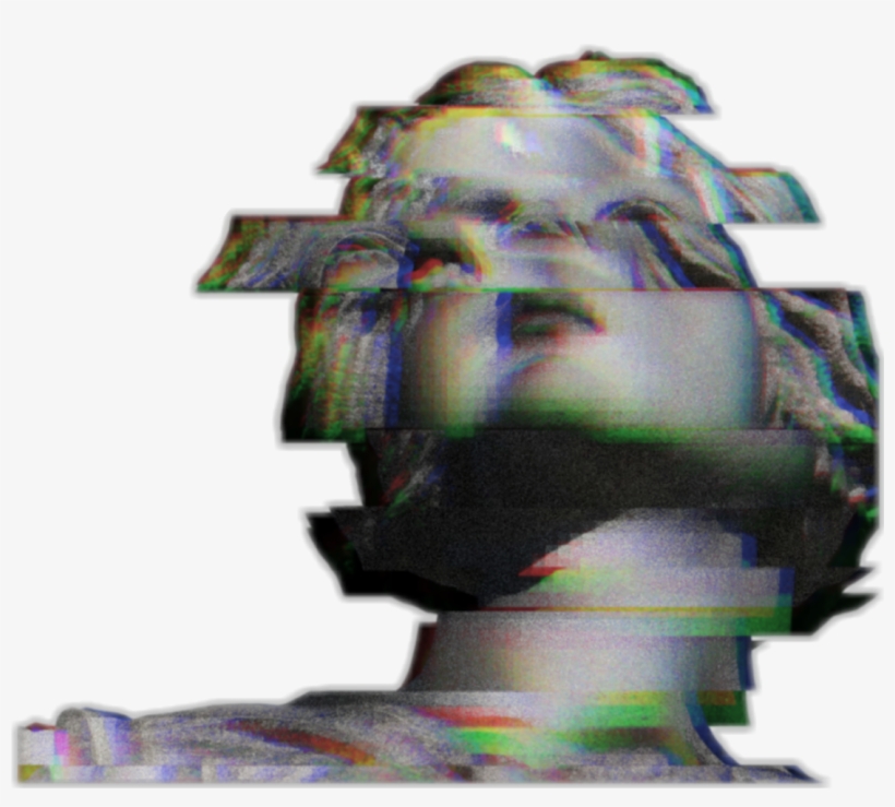 Glitch Vaporwave Vaporwaveart Aesthe Png Vaporwave - Grunge Tumblr Png Stickers, transparent png #9279333