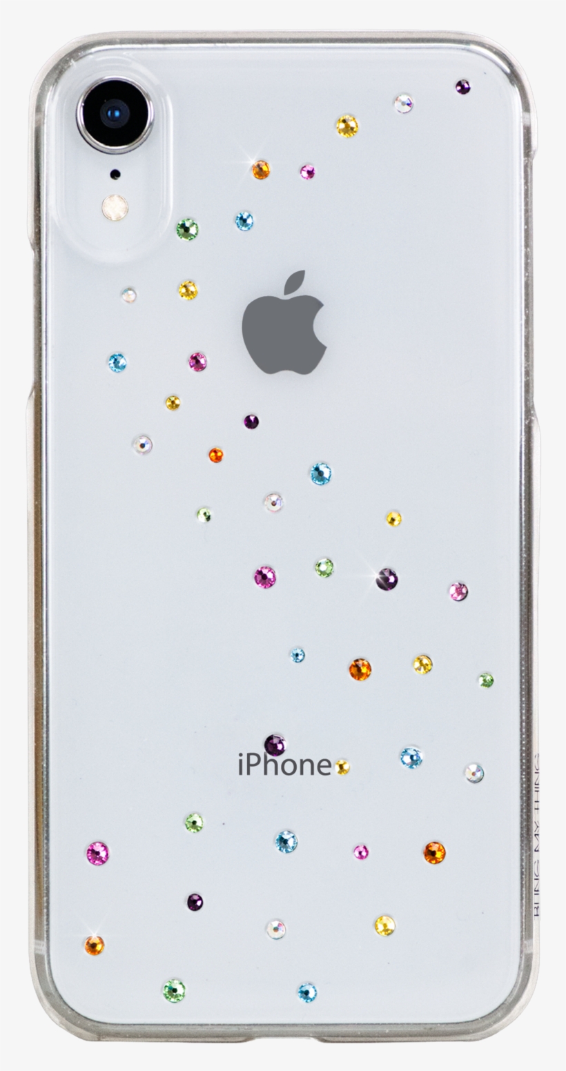 Milky Way ᛫ Clear ᛫ Clip-on Hard Cover With Swarovski - Cover Iphone Xr Swarovski, transparent png #9279463