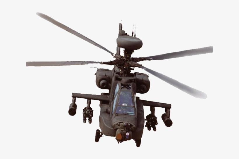 Army Helicopter Clipart Helicopter Outline - Apache Attack Helicopter Png, transparent png #9279618