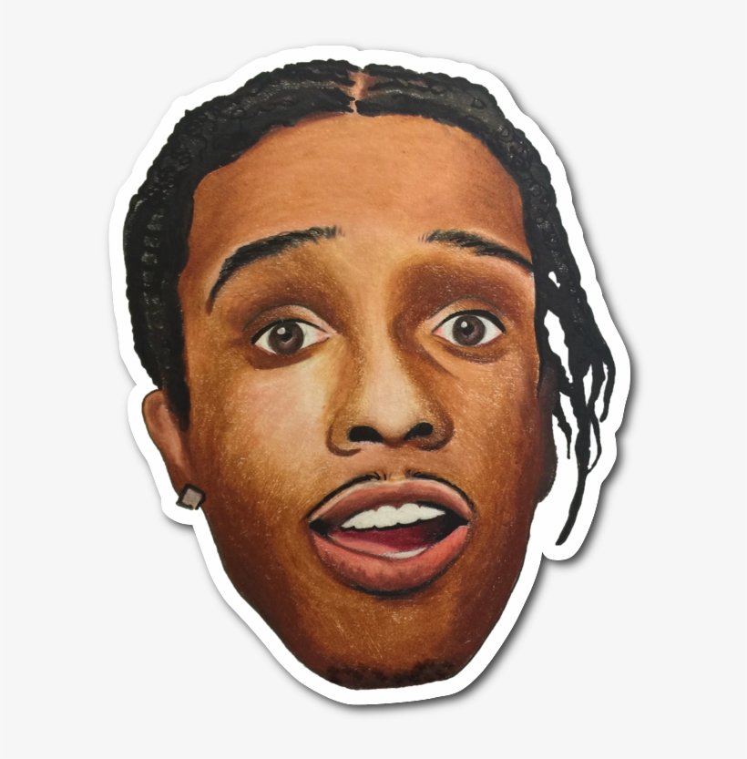 Asap Rocky Png - Asap Rocky Cartoon Drawing, transparent png #9279693