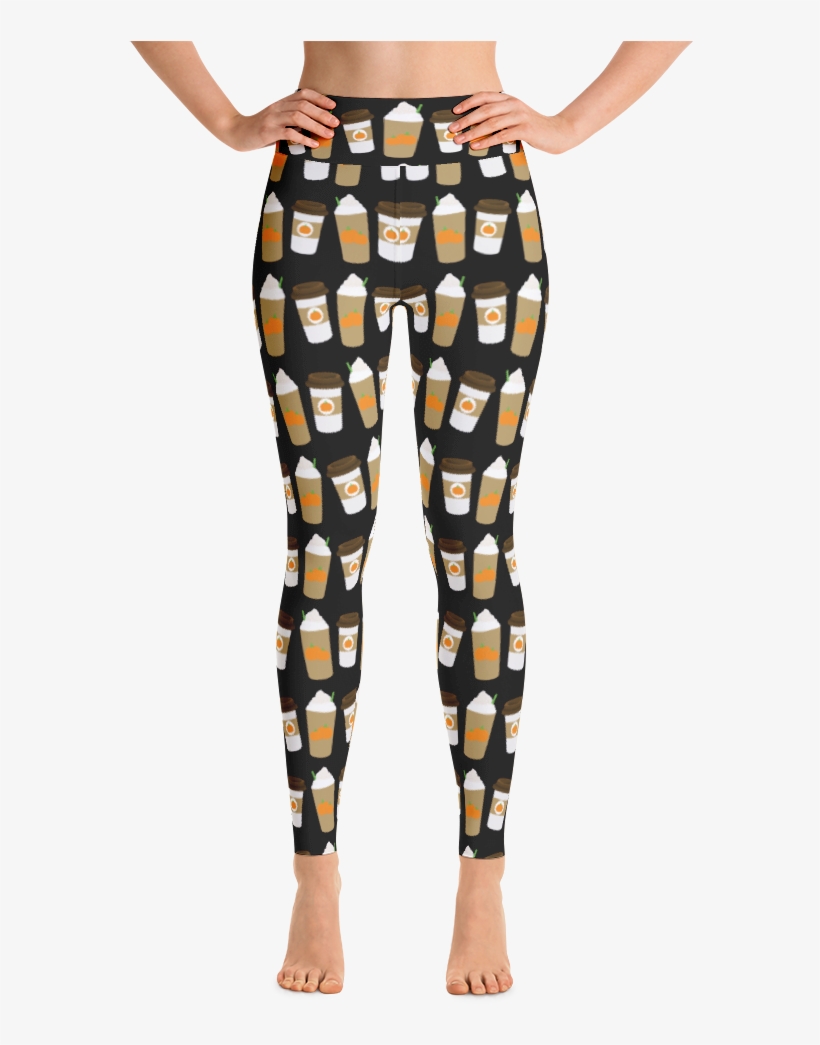 Pumpkin Spice Latte - Legging Cheetah, transparent png #9279697