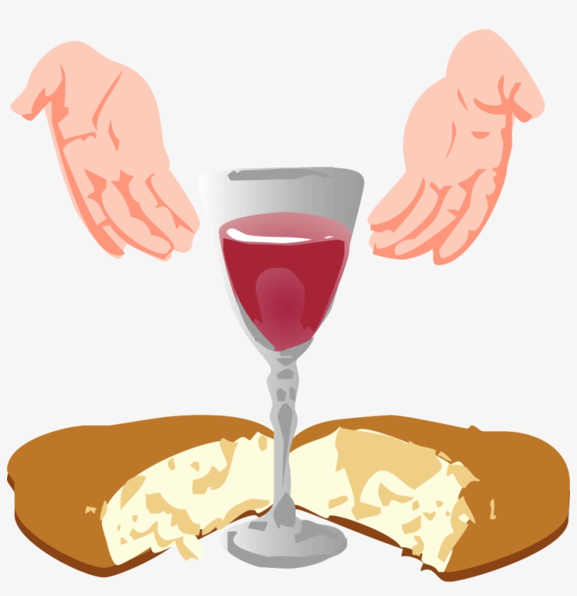 First Communion Png - Communion Bread And Wine Clip Art, transparent png #9280494