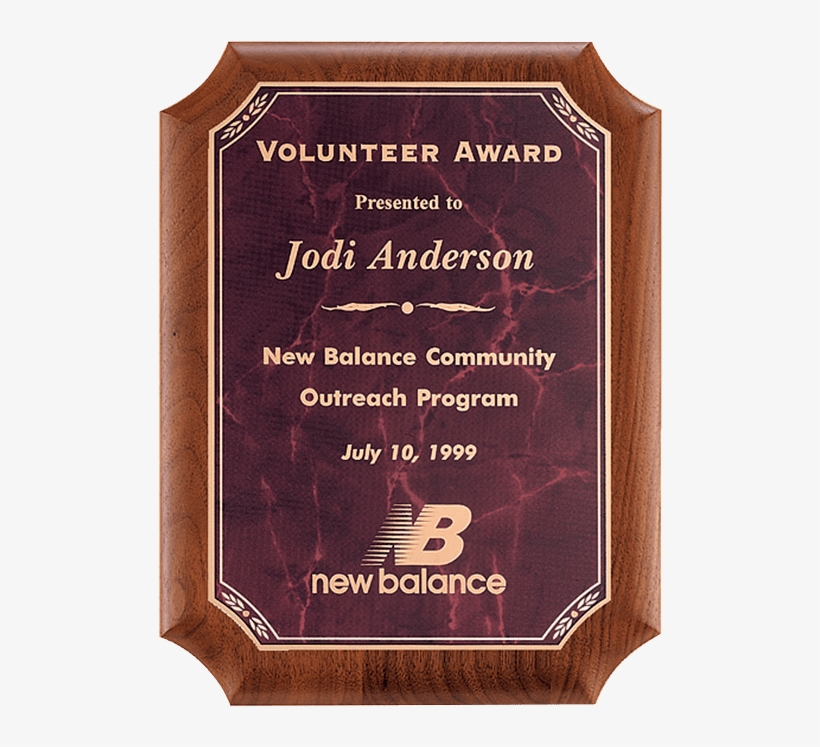 Closeout Specials - Volunteer Plaque, transparent png #9280622