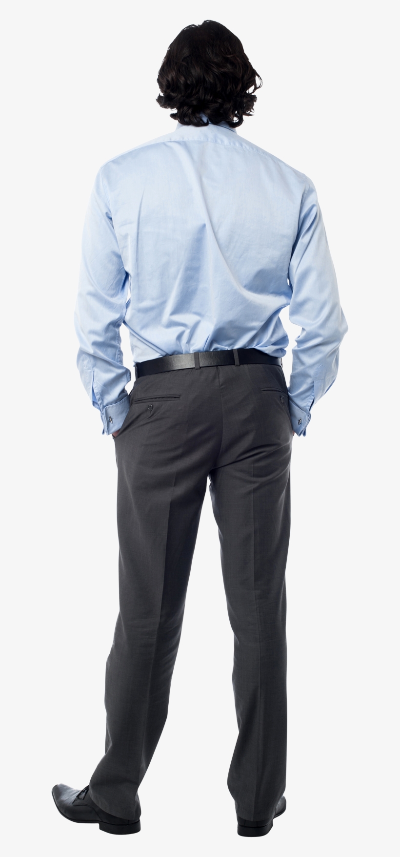 Business Man Standing Back Png, transparent png #9280781