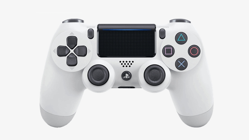 Dualshock 4 Controller White - Ps4 Controller Front View, transparent png #9281536