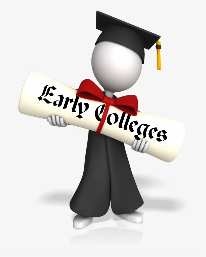 Cartoon Graduate Holding Early Colleges Diploma - Transparent Png 2018 Grad, transparent png #9281842