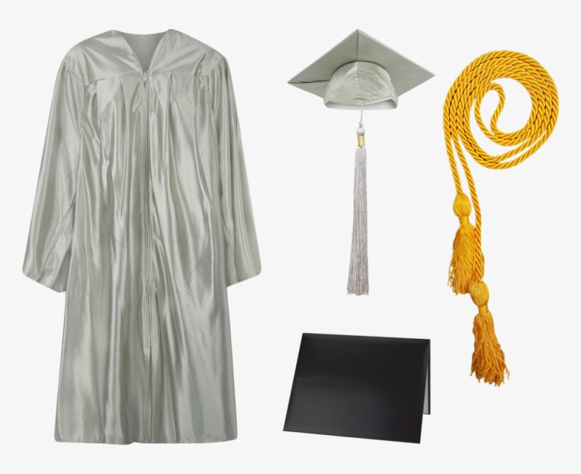 Silver - Academic Dress, transparent png #9281849