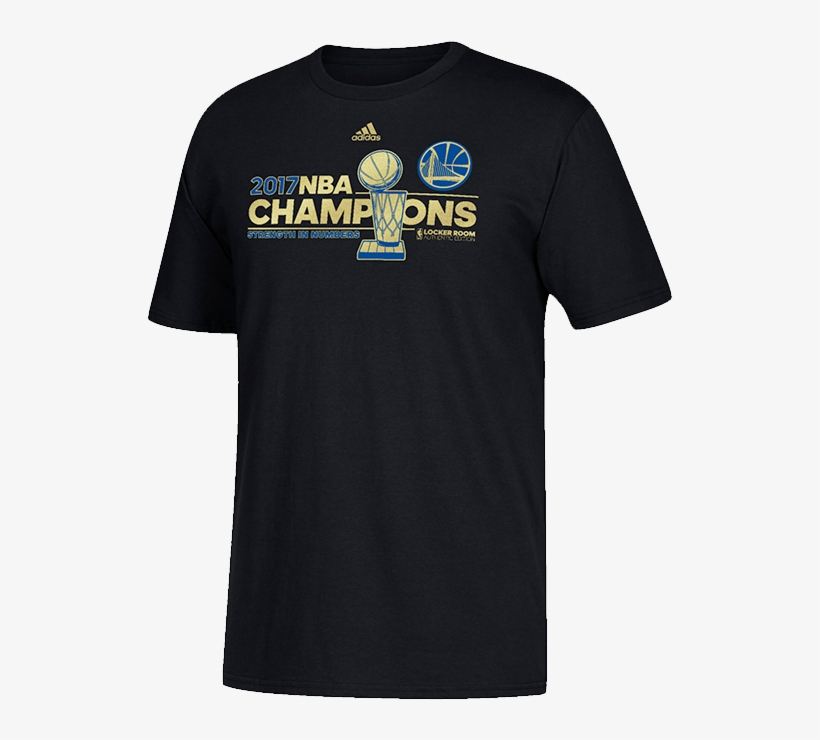 Men's Black T - Gsw Championship T Shirt, transparent png #9282113
