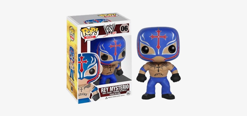 Rey Mysterio Los Luchadores De La Wwe Ahora Convertidos - Funko Pop Rey Mysterio, transparent png #9282555