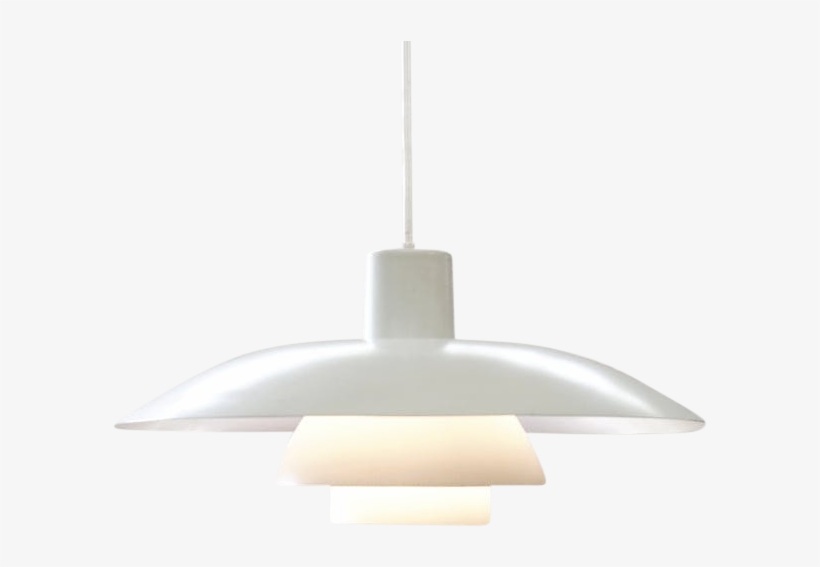 Vintage Hanging Lamp By Poul Henningsen For Louis Poulsen - Louis Poulsen Ph 4 3 Pendant, transparent png #9282739