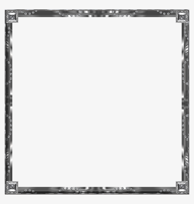 Psp Frame - Card Silver Frame Png, transparent png #9282907