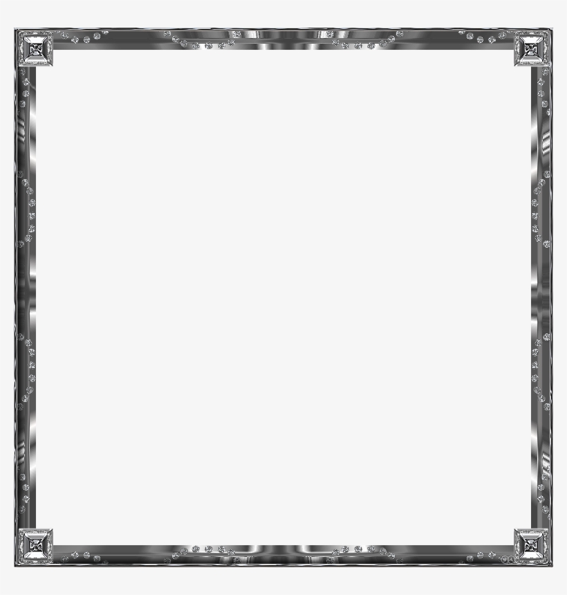Psp Frame Card Silver Frame Png Free Transparent PNG Download PNGkey