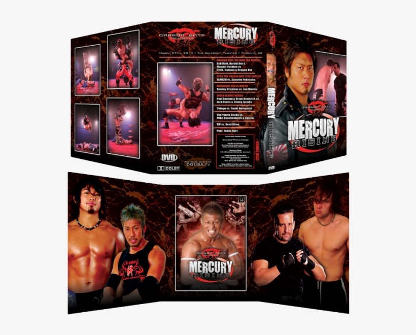 Shop - Dragon Gate Usa Mercury Rising, transparent png #9283215