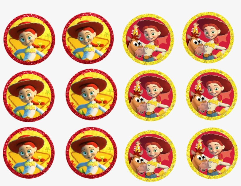 Jessie And Bullseye Party Birthday Party Ideas - Sticker De Jessy La Vaquerita, transparent png #9284335