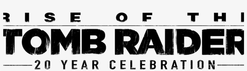 Tomb Raider 20 Year Logo, transparent png #9284980