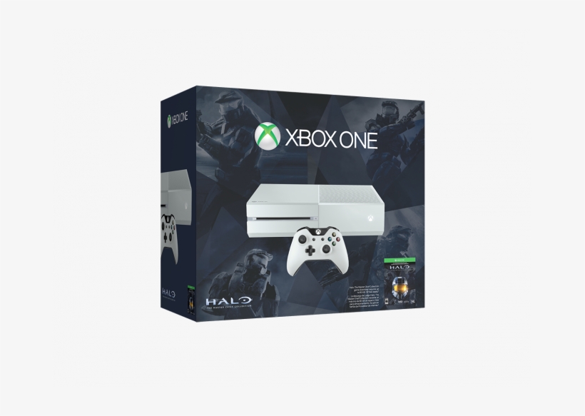 White Special Edition Xbox One Bundle With Master Chief - Xbox One Master Chief Collection, transparent png #9286179