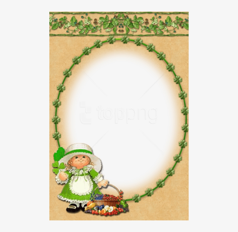 Cute Girl Transparent Photo Frame Png - Picture Frame, transparent png #9287128
