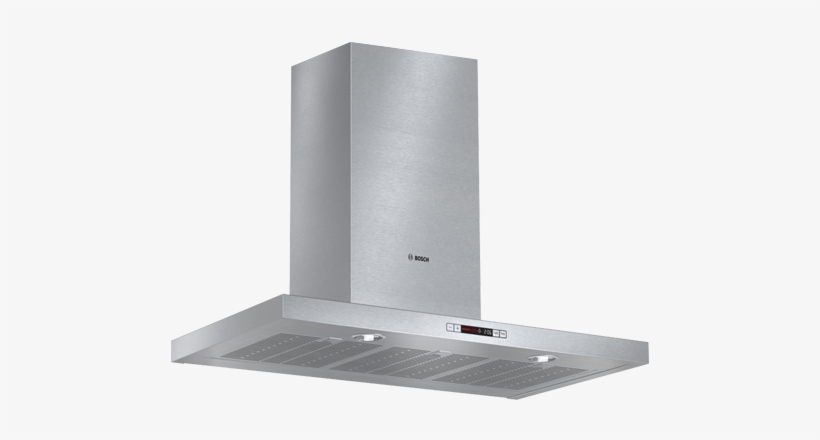 Image For Bosch Chimney Style Range Hood - Hotte Cheminée, transparent png #9287464