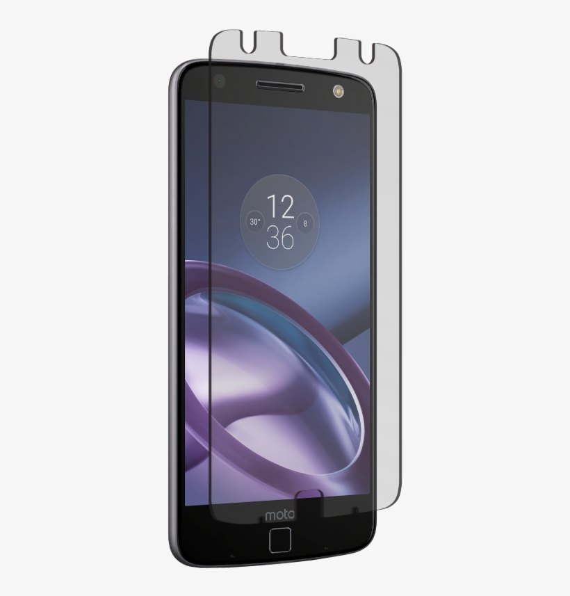 Nitro Glass Screen Protector For Motorola Moto Z / - Smartphone, transparent png #9287656