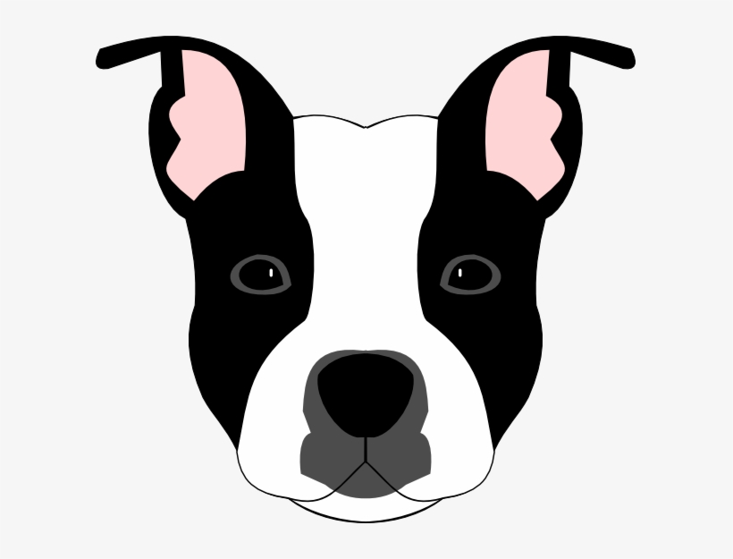 Adele Black White American Staffordshire Terrier Stuffed - Staffordshire Terrier Dog Vector, transparent png #9288388