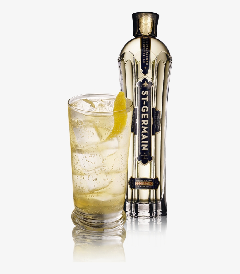 The St Germain Cocktail - St. Germain Elderflower Liqueur, transparent png #9288470