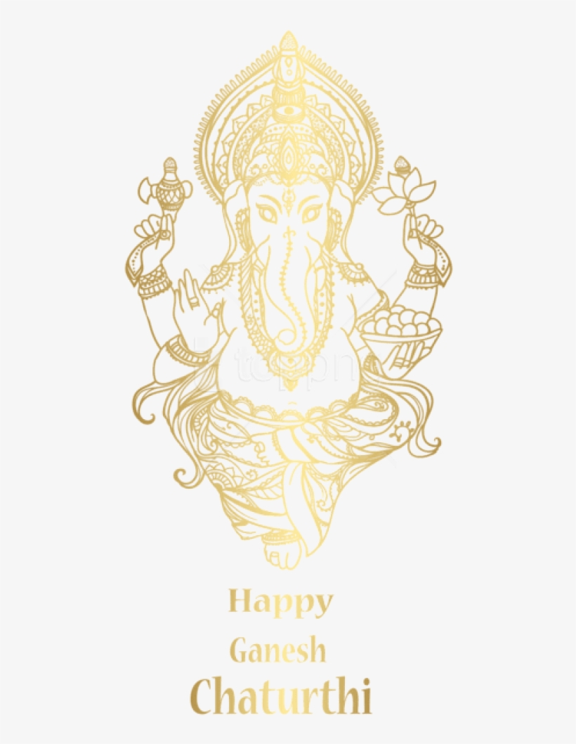 Free Png Download Happy Ganesh Chaturthi Clipart Png - Happy Ganesh Chaturthi, transparent png #9288472