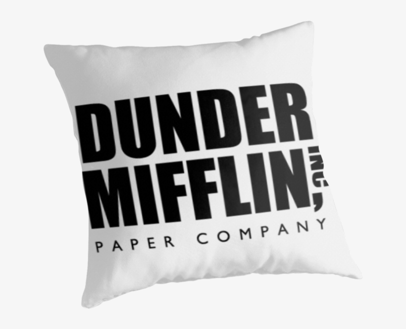 Dunder Mifflin Paper Company - Cushion, transparent png #9289197