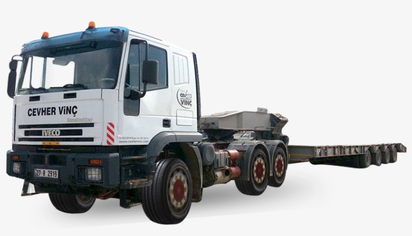 Lowbed Trucks - Saudi Arabia Trucks Rental, transparent png #9289327