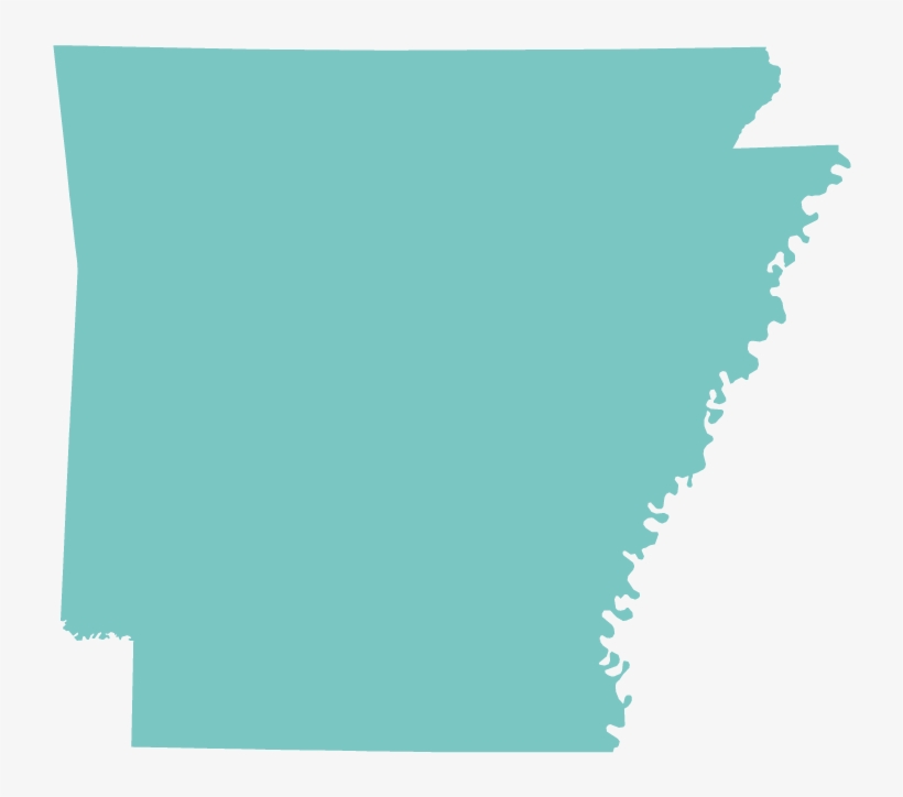 Arkansas Png - Black State Of Arkansas, transparent png #9289400