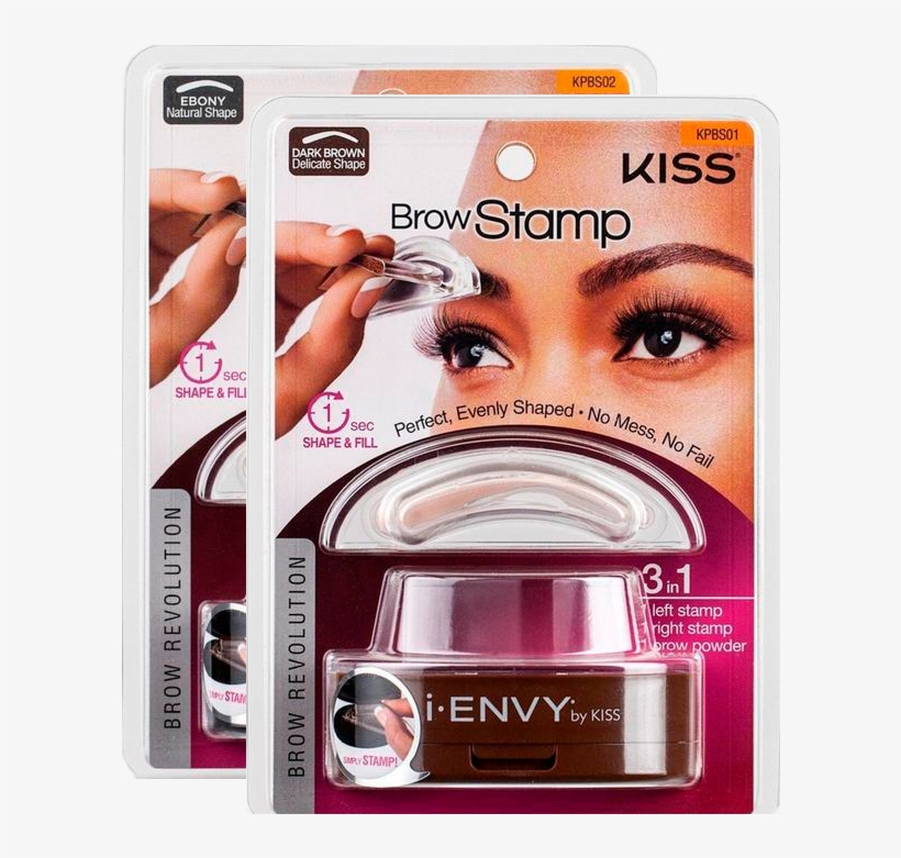 Kiss® I-envy Brow Stamp - Ienvy Kiss Brow Stamp Colors, transparent png #9290468
