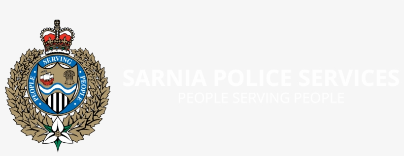 Sarnia Police Crest - Wrapping Paper, transparent png #9290908