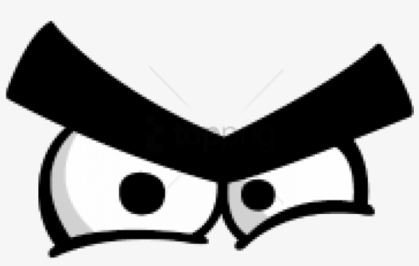 Free Png Angry Eyes Cartoon Png Image With Transparent - Angry Eye Cartoon Png, transparent png #9290951