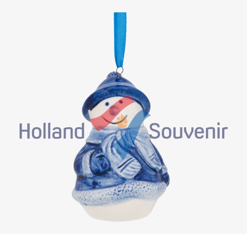 Delft Christmas Ornament Snowman, transparent png #9291319
