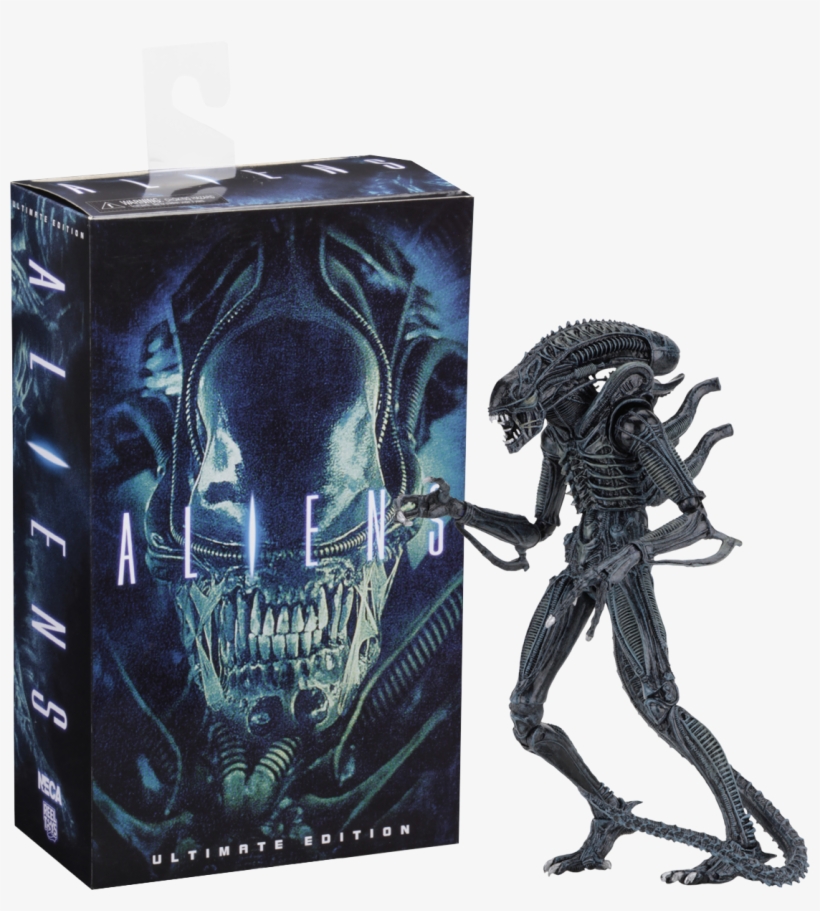 Blue Alien Warrior 7” Ultimate Action Figure - Neca Ultimate Alien Warrior, transparent png #9291747
