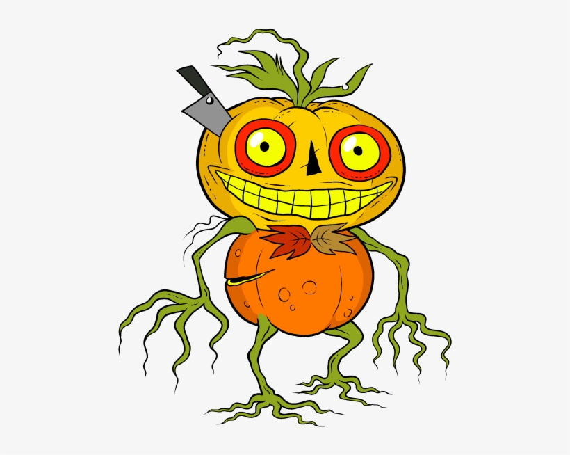 Pumpkin Clipart Person - Cartoon, transparent png #9292527