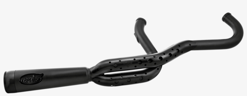 Rsd 2 Into 1 Track High Pipe In Black Ops - Harley Davidson Softail Roland Sands Design, transparent png #9292943