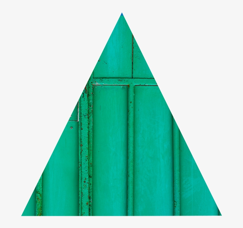 Green Image Triangle - Triangle, transparent png #9293111
