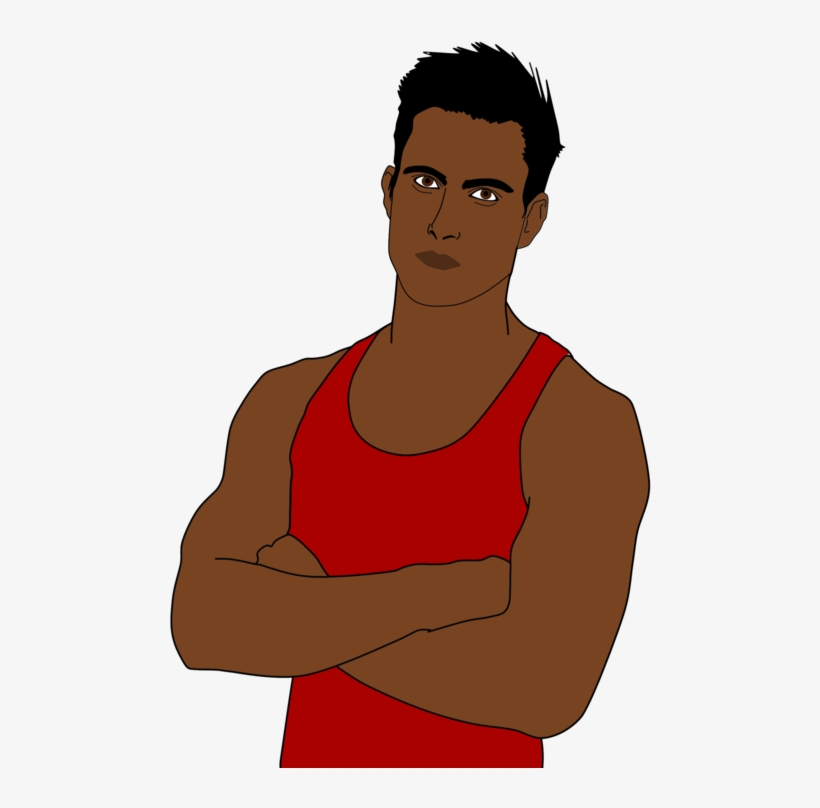 Finger Red Dark Skin Human Green - Man, transparent png #9293477