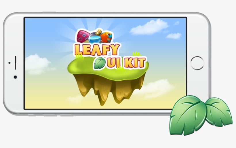 Leafy Ui Kit - Cartoon, transparent png #9294352
