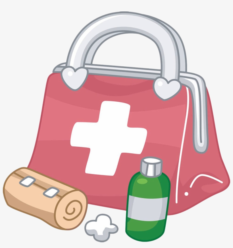 Transparent Stock First Aid Clip Art Hand Painted Handpainted - Dibujo De Primeros Auxilios, transparent png #9294595