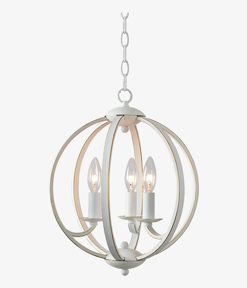 Kenroy Home, Opal Collection, 3 Light Orb Pendant, - Chandelier, transparent png #9294652