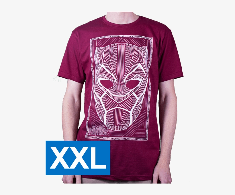 Black Panther Red Men's T-shirt - Emblem, transparent png #9295627