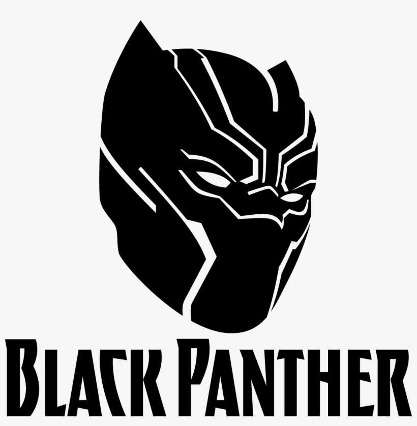 Black Panther - Head Black Panther Drawing, transparent png #9295673