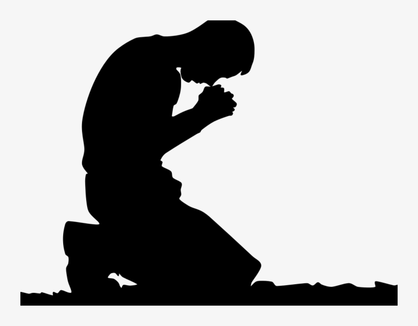 Praying Hands God Clip Art Transprent - Praying Silhouette, transparent png #9295802