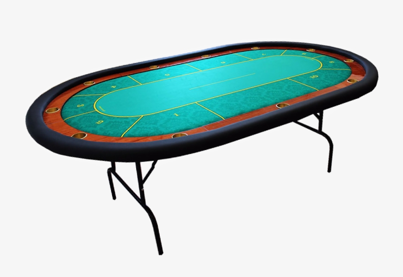 Folding Poker Table Home Premium - Poker Table, transparent png #9296115