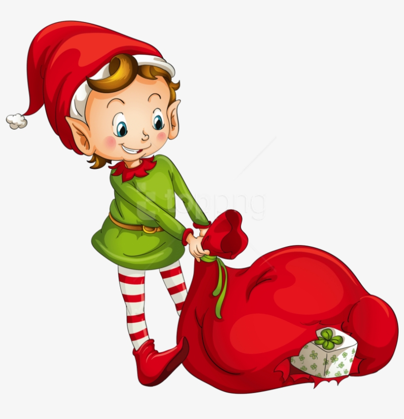 Free Png Elf Png Images Transparent - Clipart Christmas Elf, transparent png #9296170