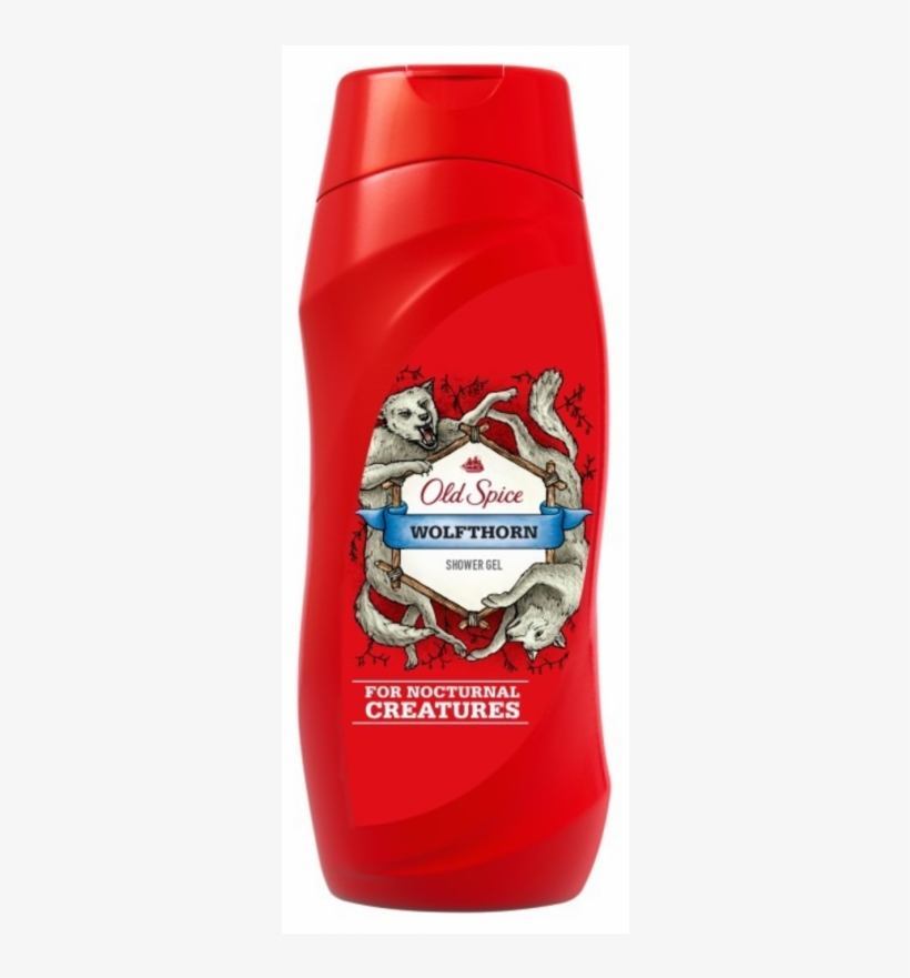 Old Spice Wolfthorn Shower Gel, transparent png #9296229