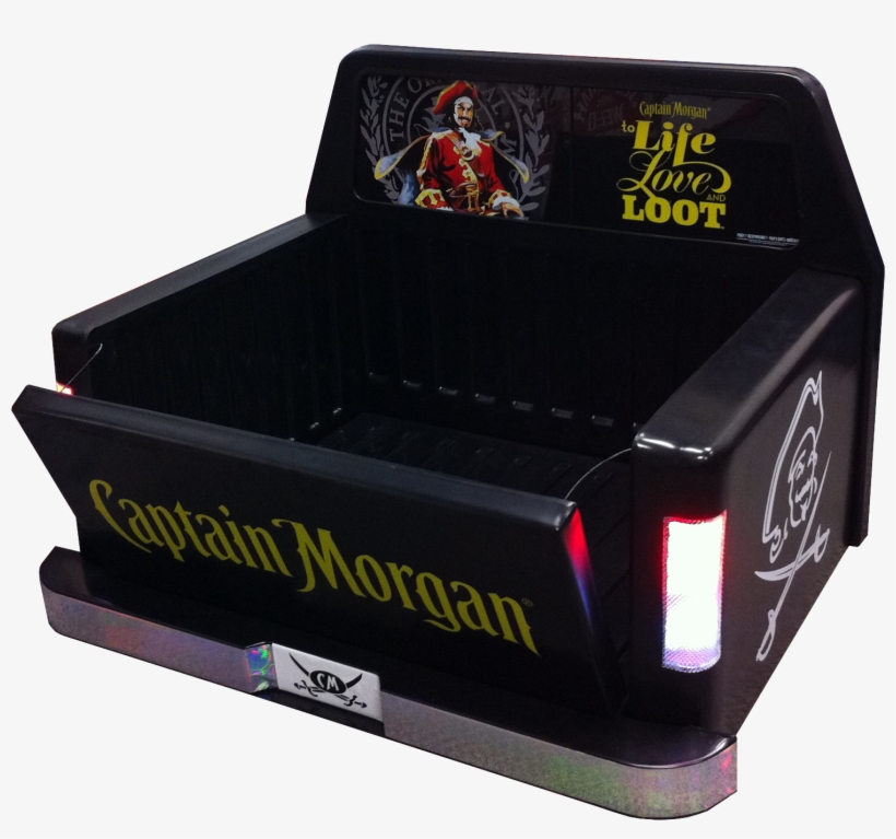 Captain Morgan Tailgate Truck - Captain Morgan, transparent png #9296473